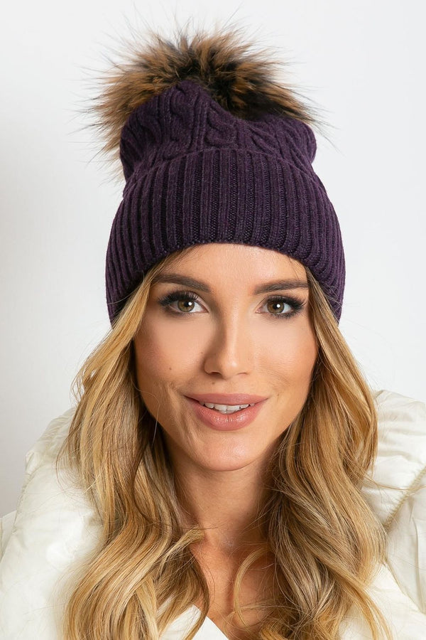 Bonnet femme AT — violet