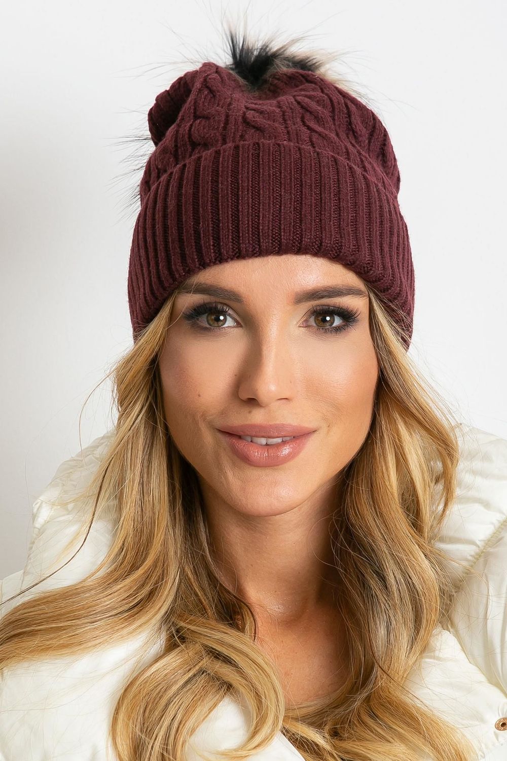 Bonnet femme AT — rouge
