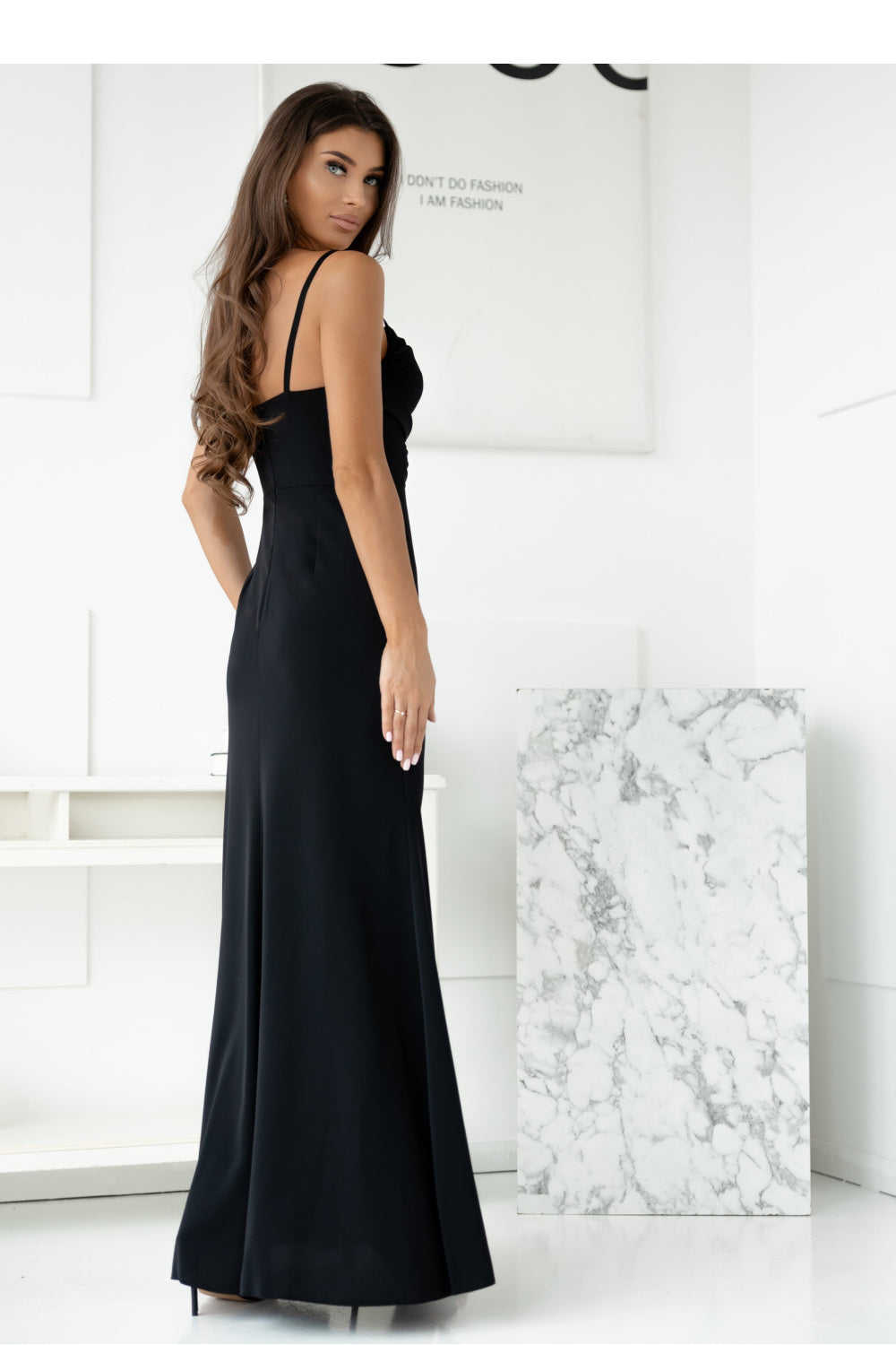 Robe femme With You Longue Longue — noir