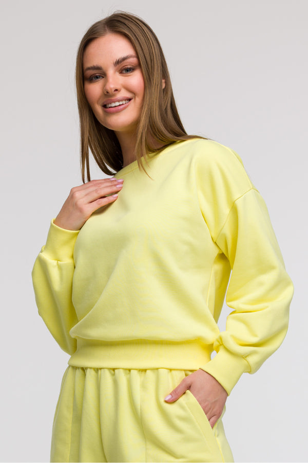 T-shirt femme BeWear Sweatshirt Sweatshirt — jaune