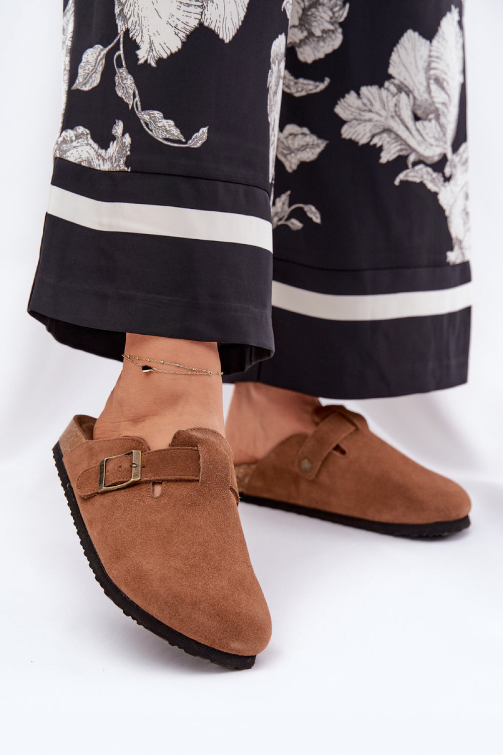 Sandales femme Step in style Clacquettes Clacquettes — brun