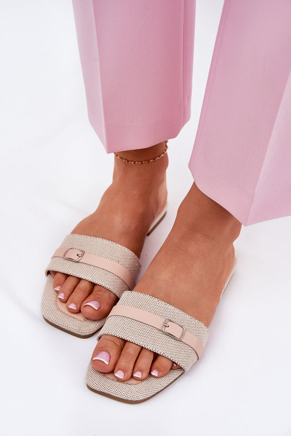 Sandales femme Step in style Clacquettes Clacquettes — beige