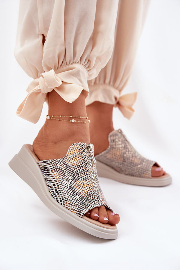 Sandales femme Step in style Cothurnes Cothurnes — beige