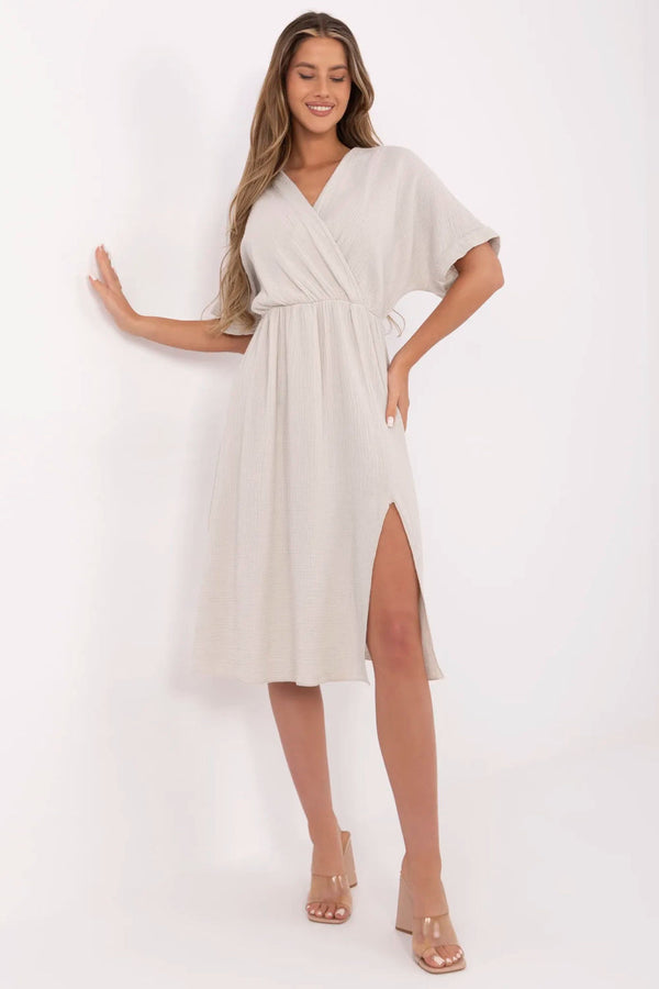 Robe femme Italy Moda De Jour De — beige