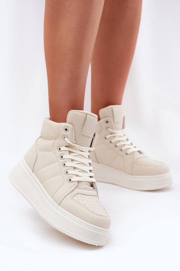 Baskets femme Step in style À Plateforme À — beige