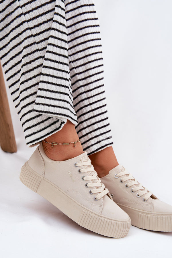 Baskets femme Step in style À Plateforme À — beige