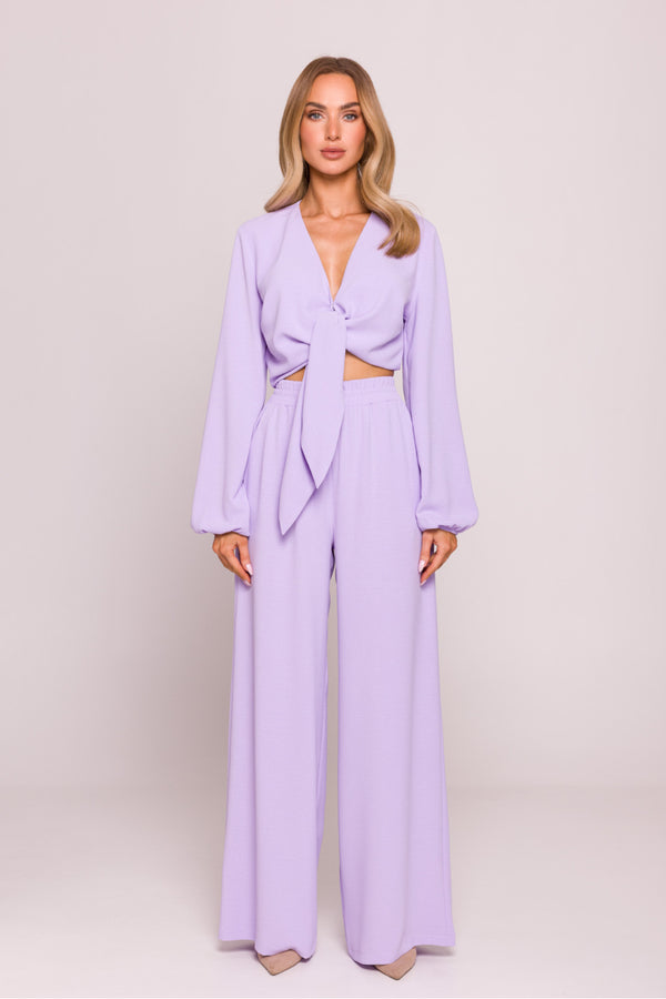Chaussures à talons femme Moe Pantalon Pantalon — violet