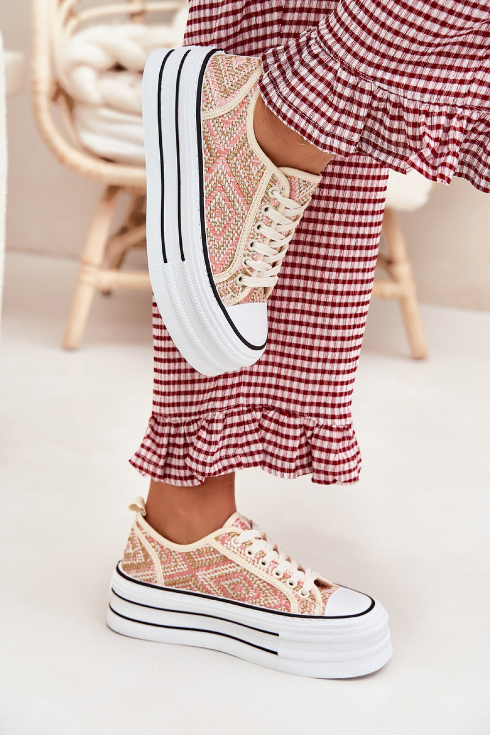 Baskets femme Step in style — rosé