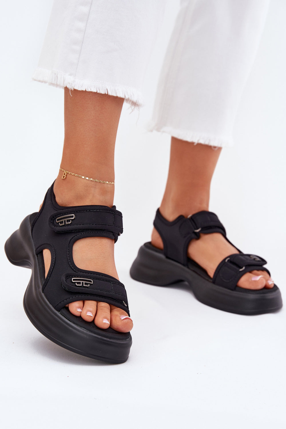 Sandales femme Step in style — noir