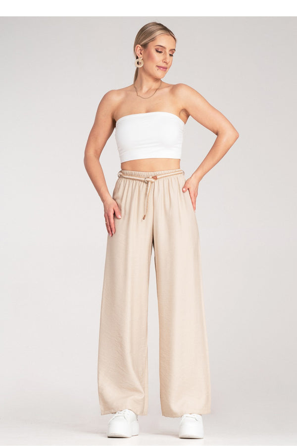 Chaussures à talons femme Figl Pantalon Pantalon — beige