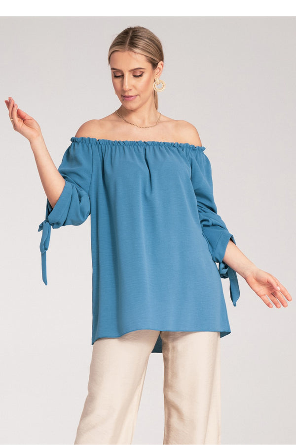 Blouse femme Figl Chemisier Chemisier — bleu