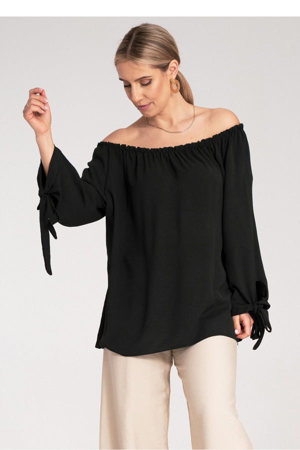 Blouse femme Figl Chemisier Chemisier — noir