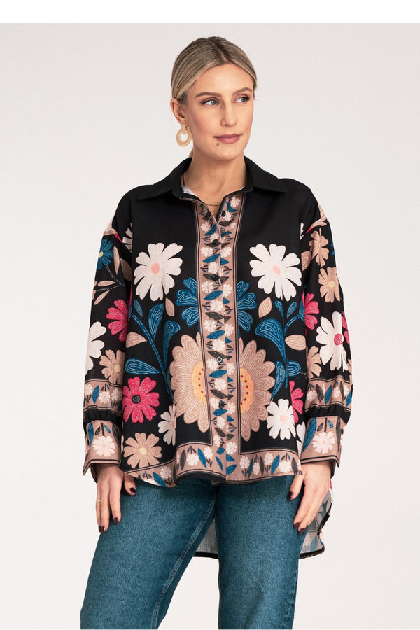 Blouse femme Figl — noir