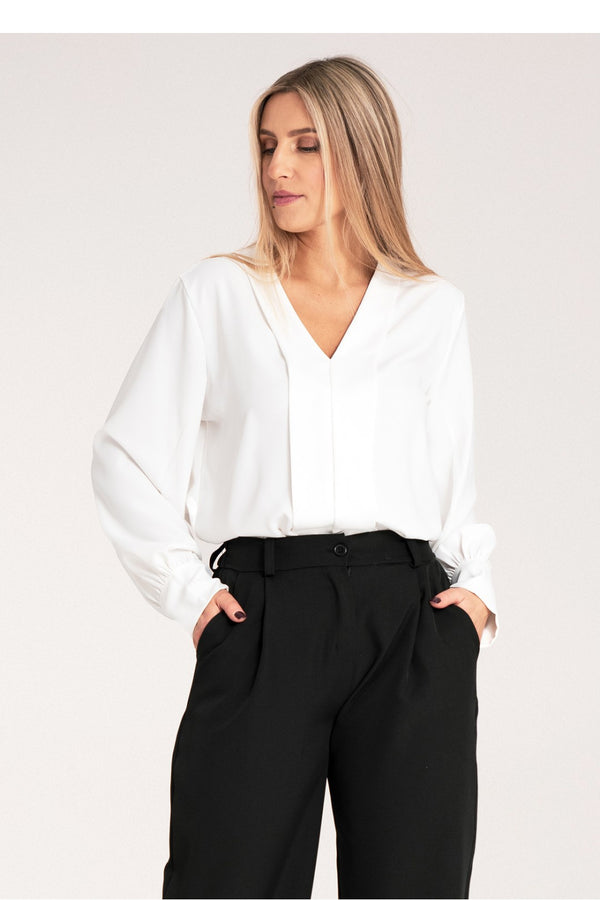 Blouse femme Figl Chemisier Chemisier — blanc