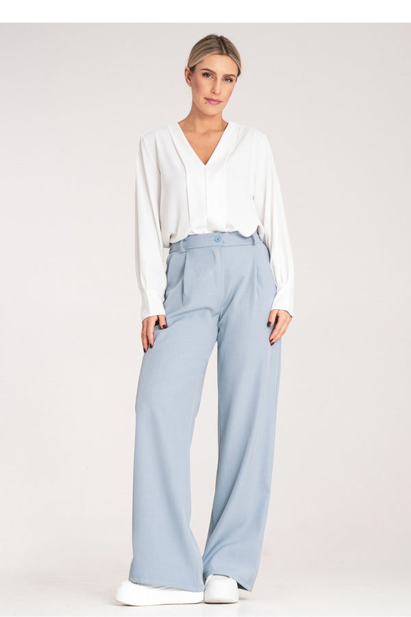 Chaussures à talons femme Figl Pantalon Pantalon — bleu