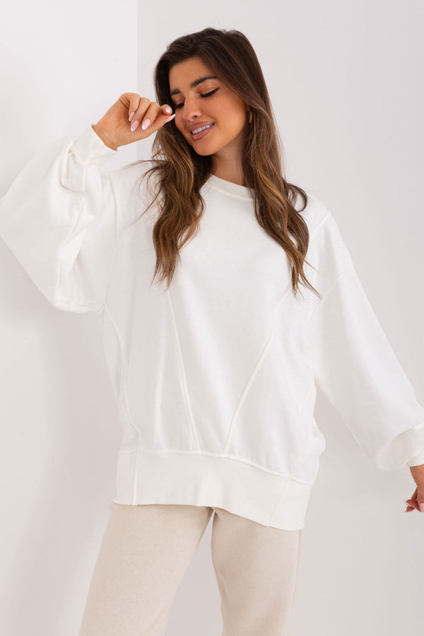 T-shirt femme Ex Moda Sweatshirt Sweatshirt — beige