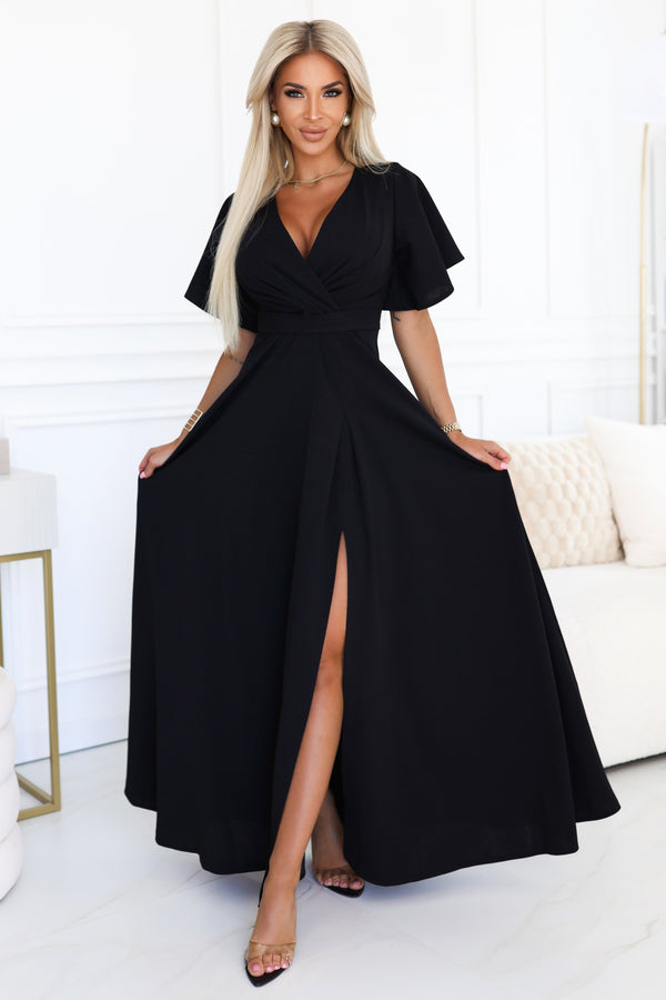 Robe femme Numoco Longue Longue — noir