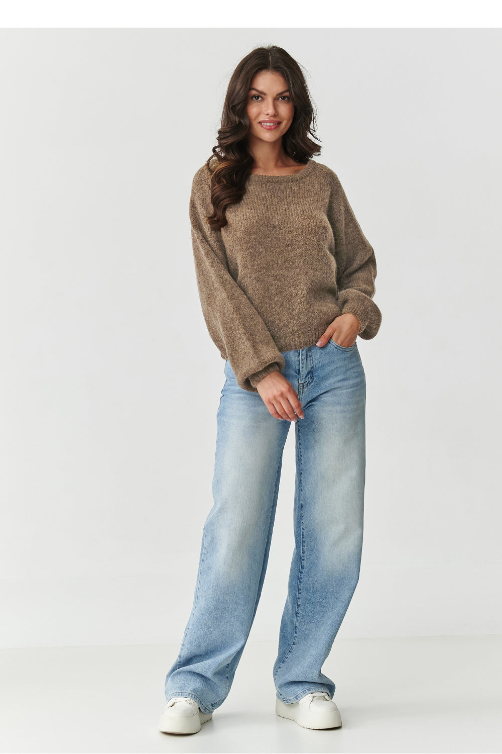 Pull femme Makadamia Chandail Chandail — brun