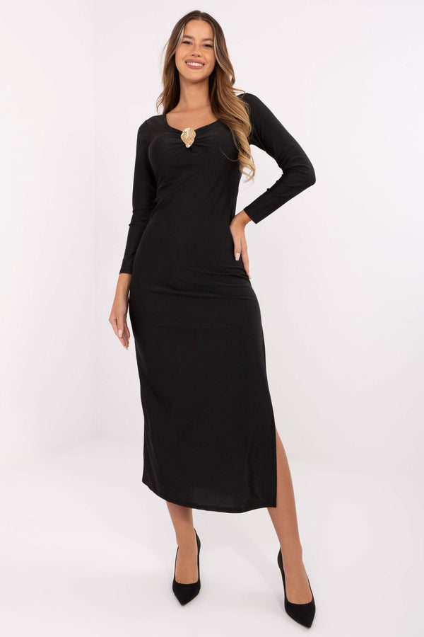 Robe femme Italy Moda De Soirée De — noir