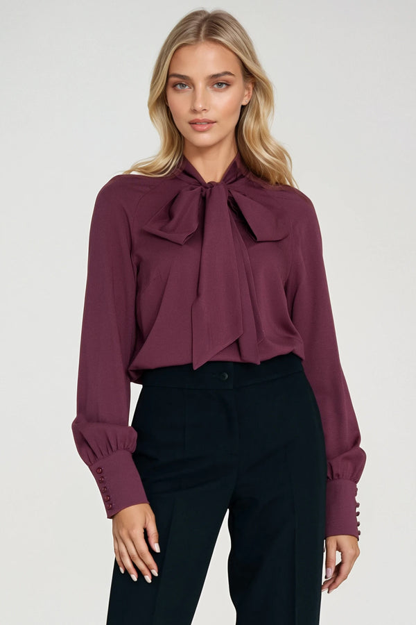 Blouse femme Nife Chemisier Chemisier — violet
