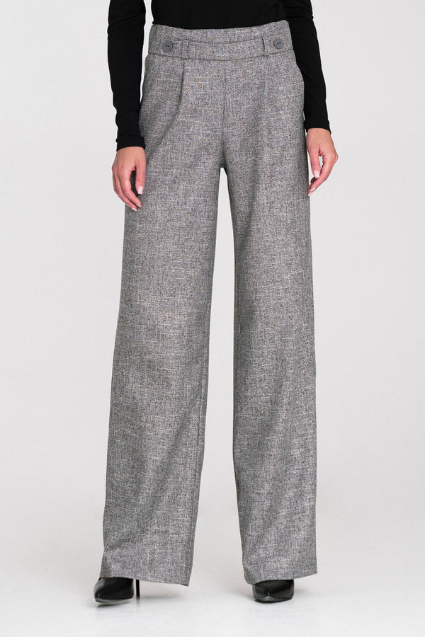 Chaussures à talons femme Nife Pantalon Long Pantalon — gris