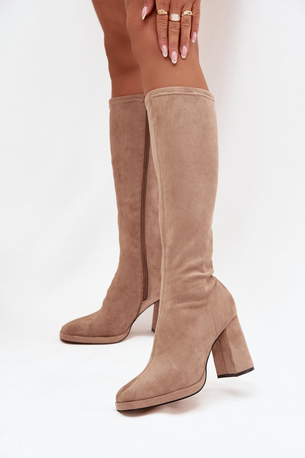Bottes femme Step in style À Talons À — beige