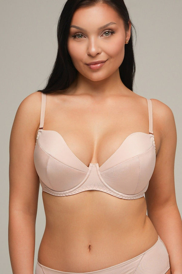 Soutien-gorge push-up femme Ava — beige