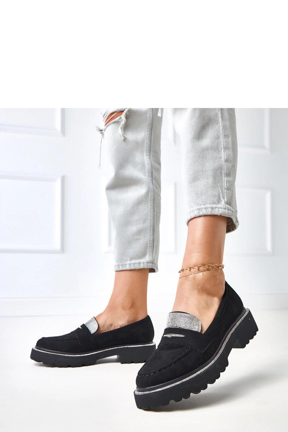Moccasins femme Solea — noir