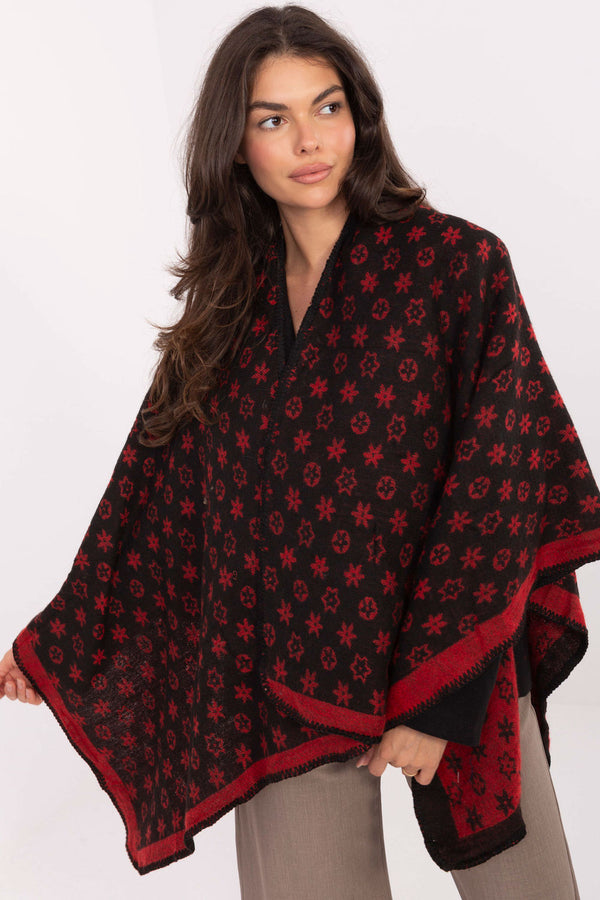 Poncho femme Factory Price — noir