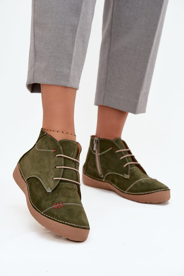 Bottes femme Step in style Chaussures Basses Chaussures — vert