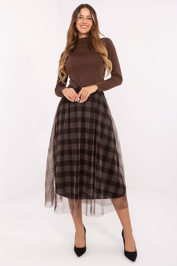 Jupe femme Italy Moda — brun