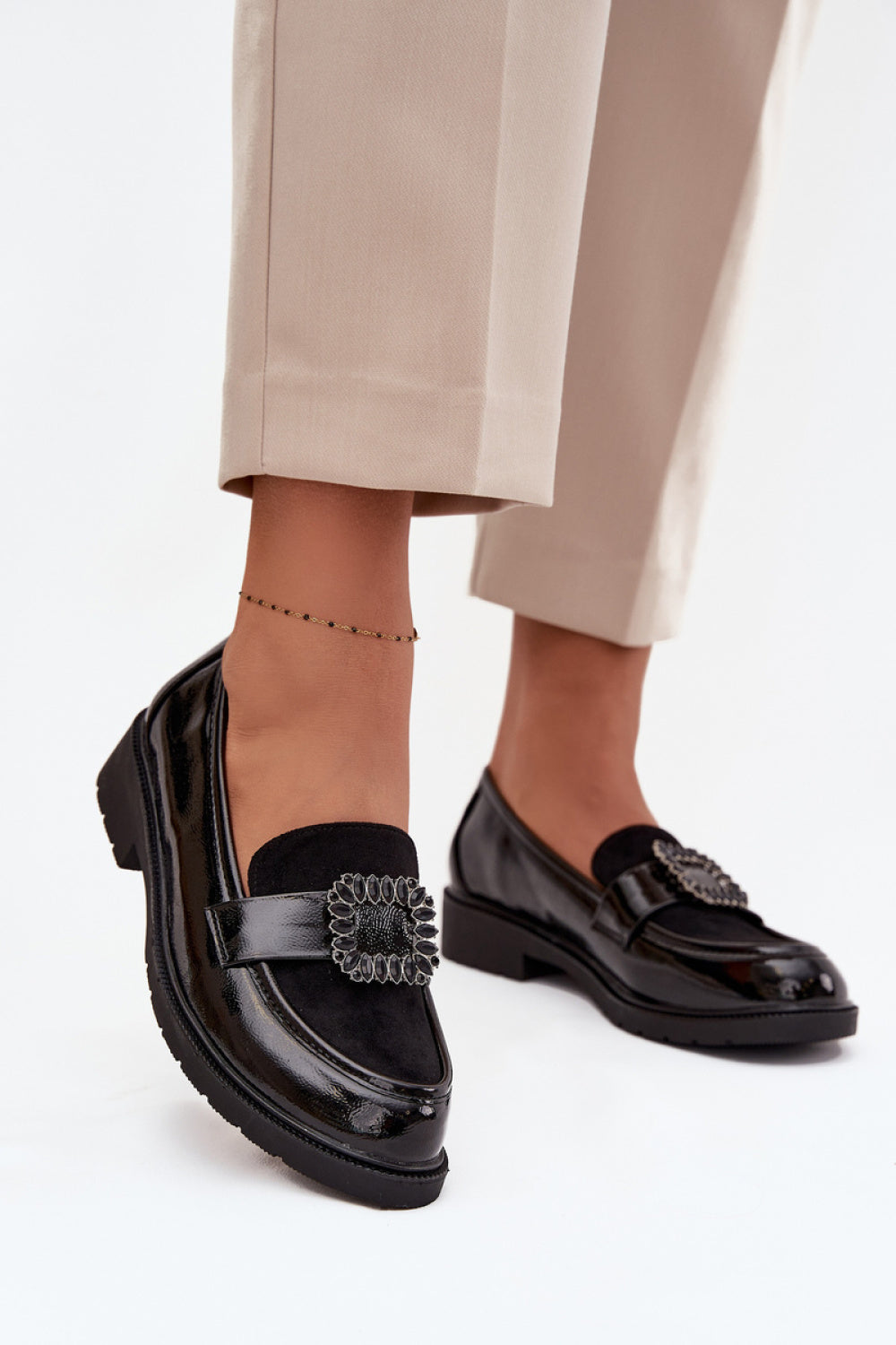 Moccasins femme Step in style — noir