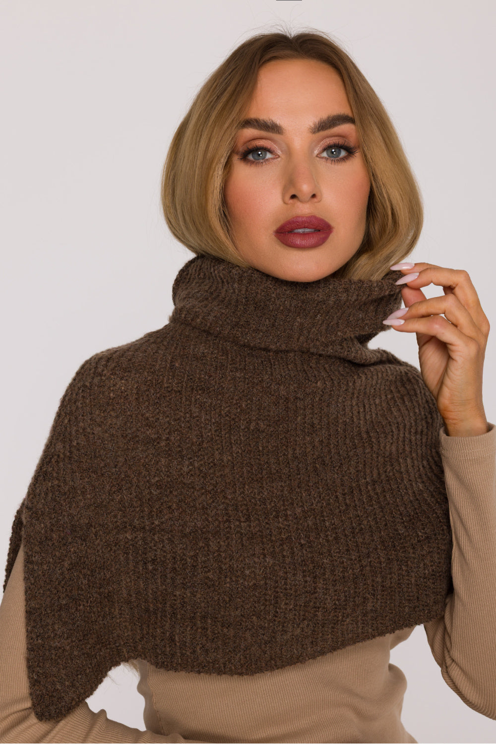 Infinity Écharpe femme Moe — brun