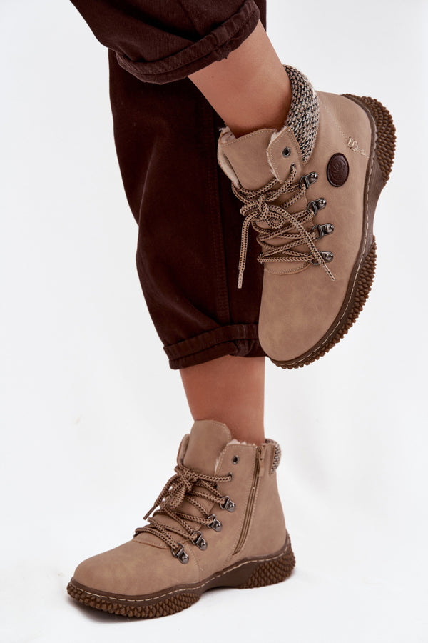 Bottes femme Step in style Trappeur Trappeur — beige