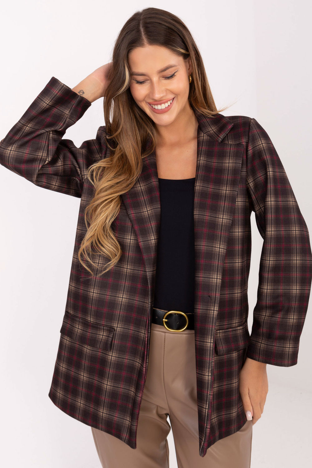 Veste femme Italy Moda — brun