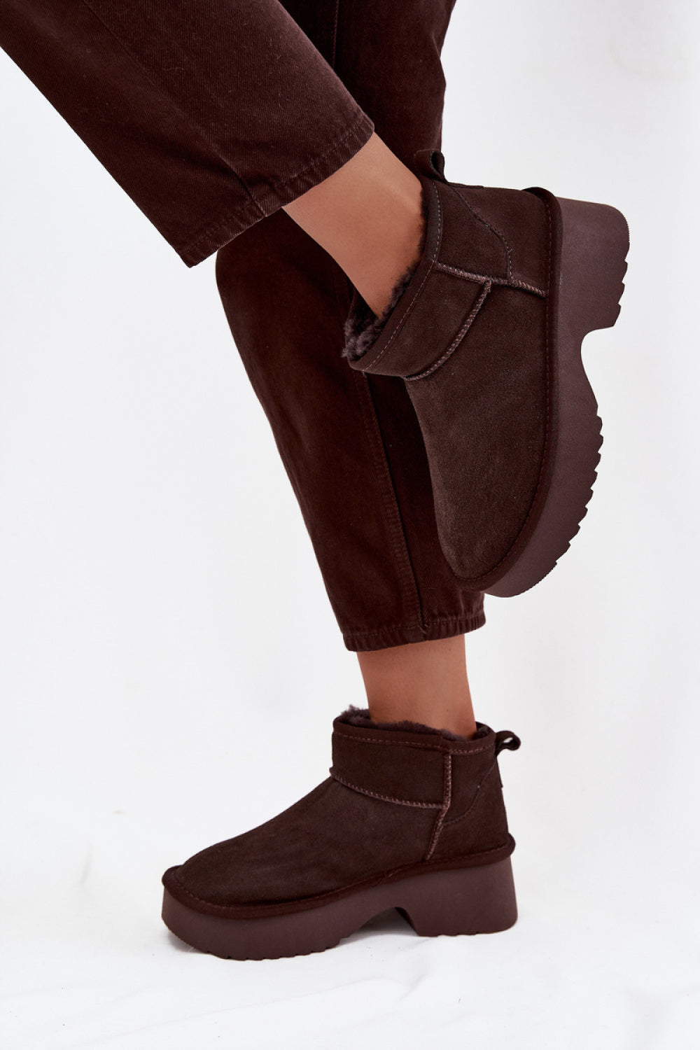 Bottes femme Step in style De Neige De — brun