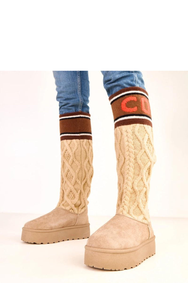 Bottes femme Solea De Neige De — beige