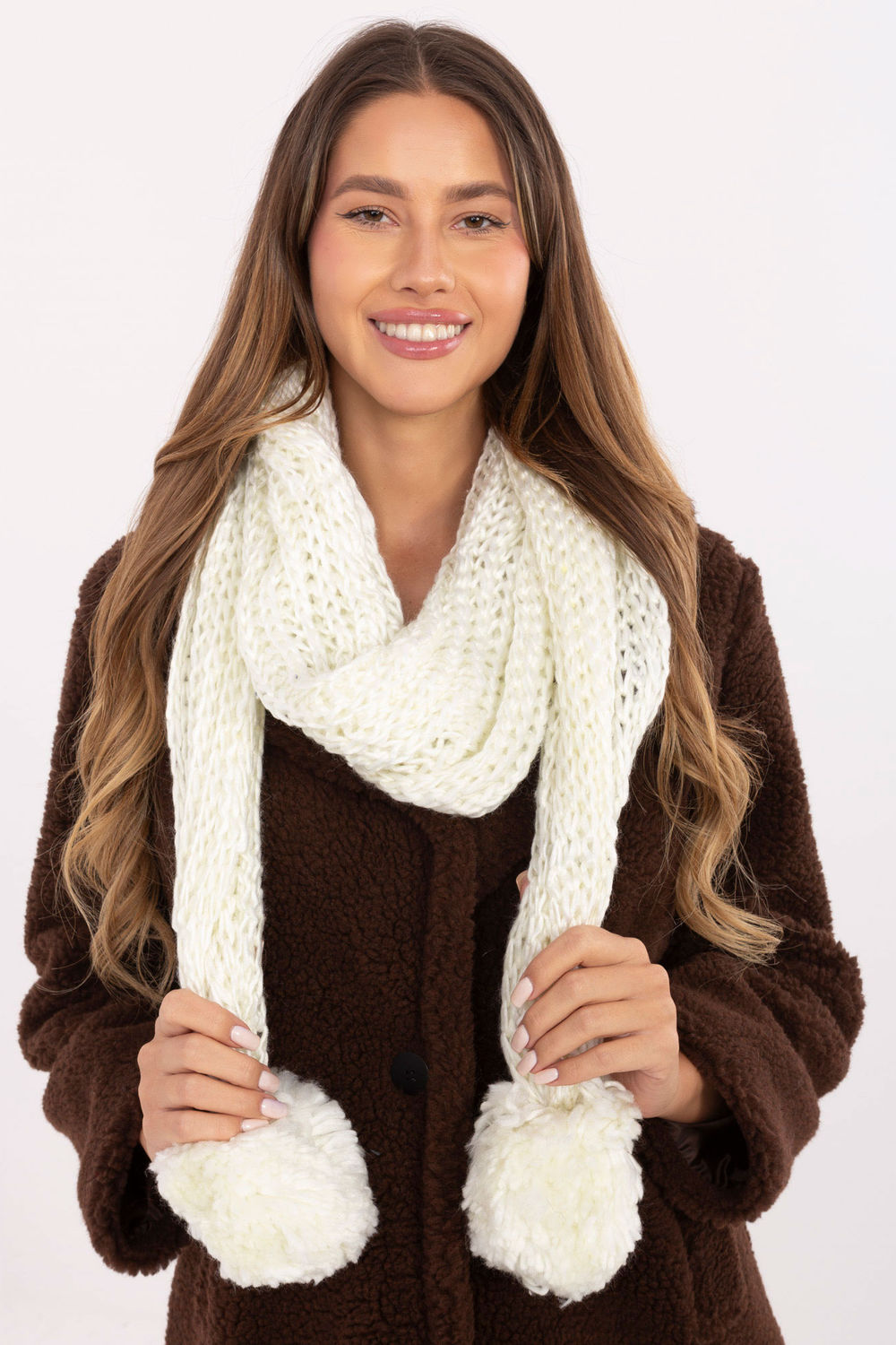 Châle femme AT — beige