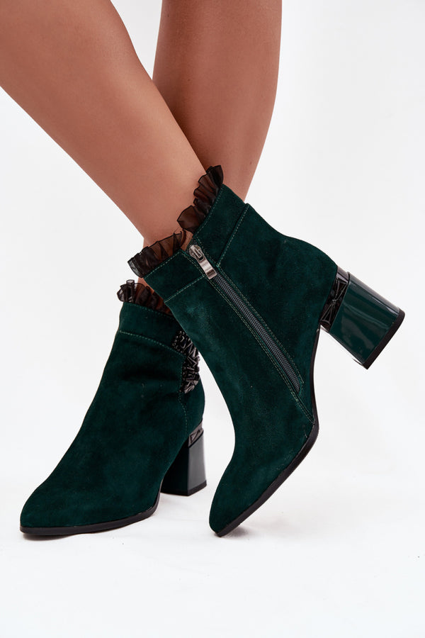 Bottes femme Step in style À Talons À — vert