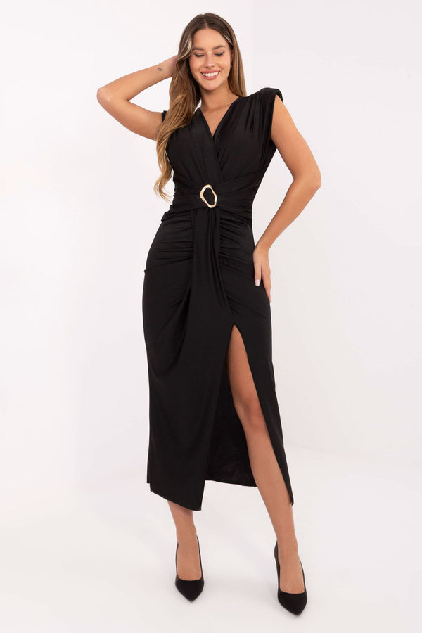 Robe femme Italy Moda De Soirée De — noir