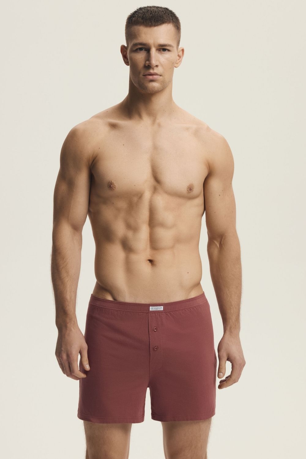 Culotte homme Henderson Boxeur Boxeur — rouge
