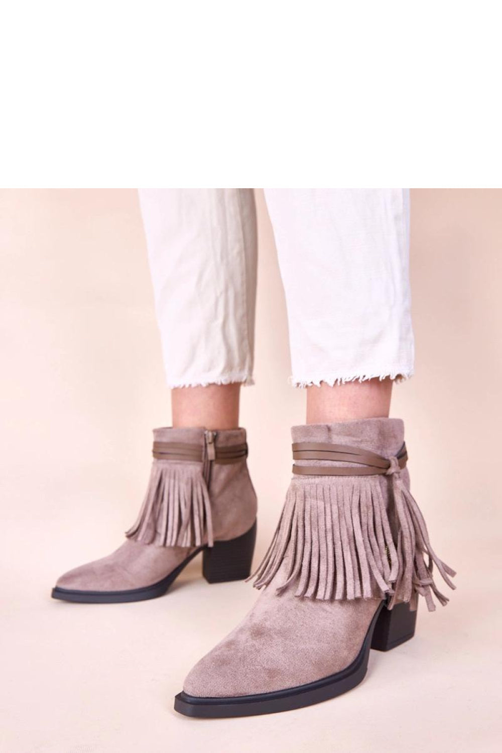 Bottes femme Solea À Talons À — beige
