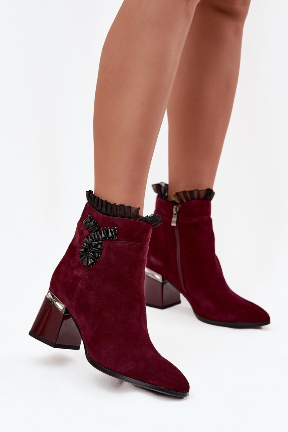 Bottes femme Step in style À Talons À — rouge