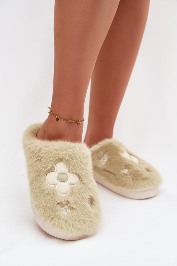 Pantalon femme Step in style Pantoufles Pantoufles — vert
