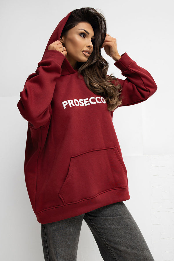 T-shirt femme Rue Paris Sweatshirt Sweatshirt — rouge