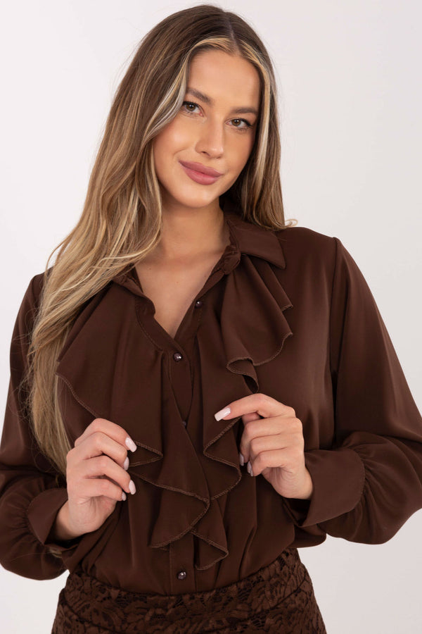 Blouse femme Factory Price — brun