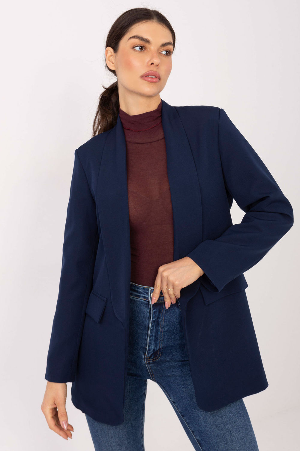 Veste femme Italy Moda — bleu marine