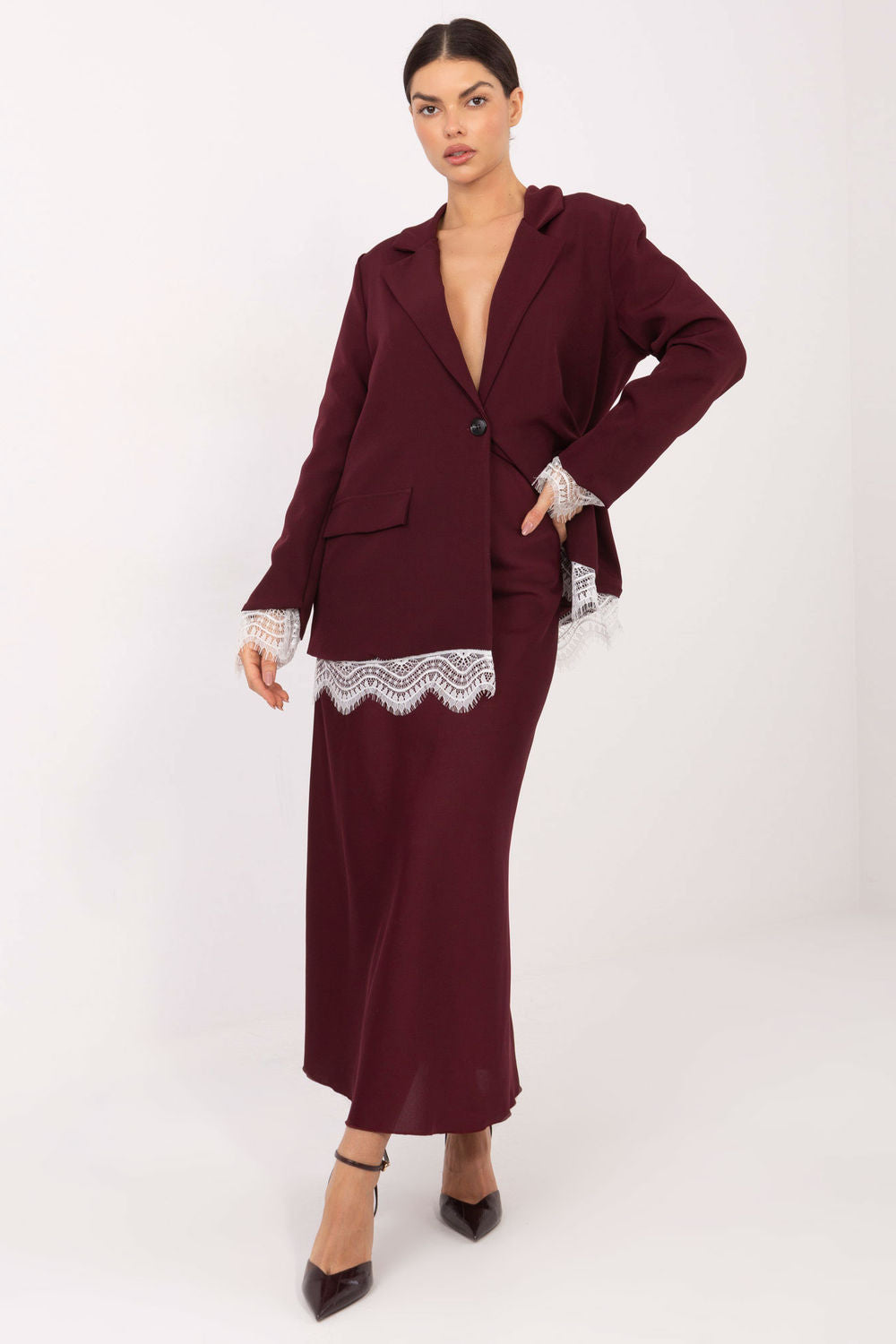 Veste femme Italy Moda — rouge