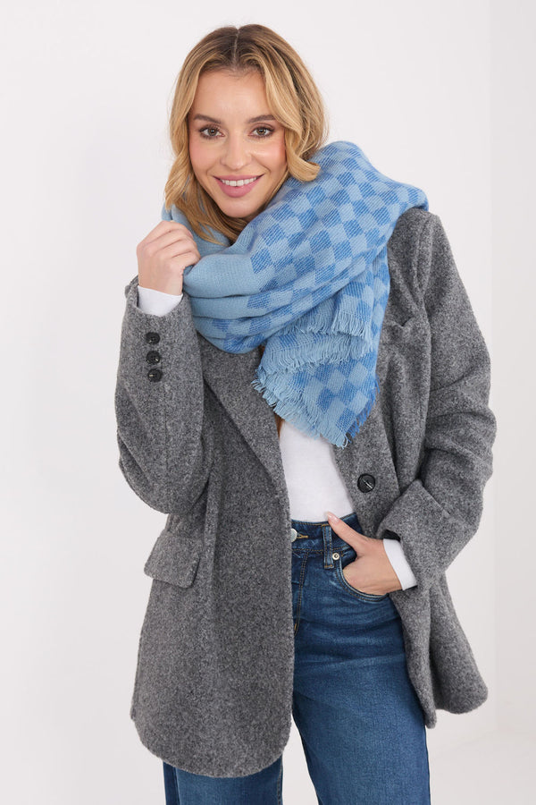 Châle femme AT — bleu