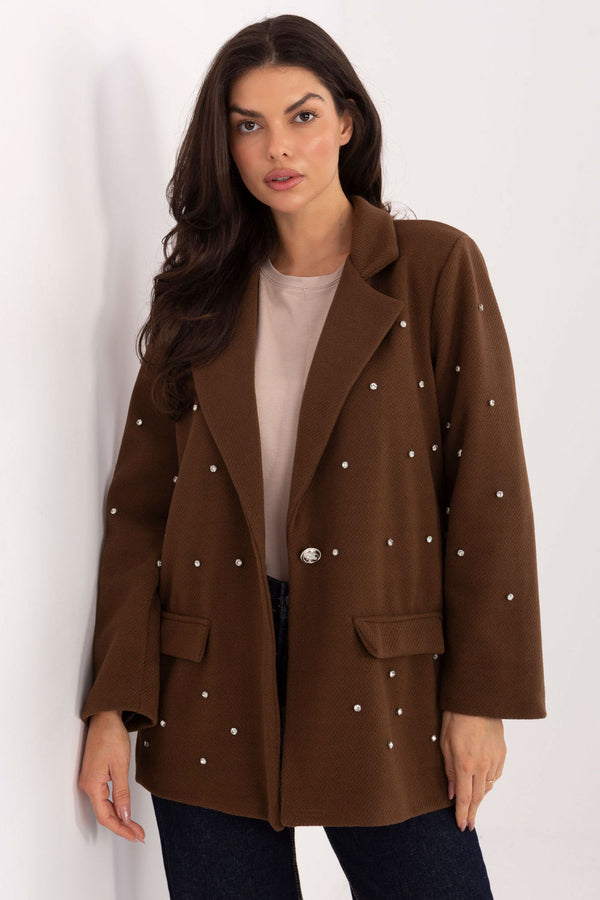 Veste femme Italy Moda — brun